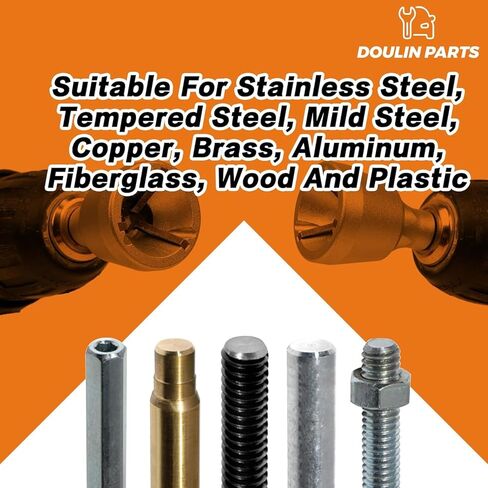 أداة الشطب الخارجية لإزالة الأزيز تناسب 1/8 بوصة - 3/4 بوصة (3 مم - 19 مم) لقمة ثقب الشطب لإزالة الأزيز، وإزالة أدوات الأزيز، ساق سريعة الفك مع شفرة كربيد التنجستن HSS in Kuwait