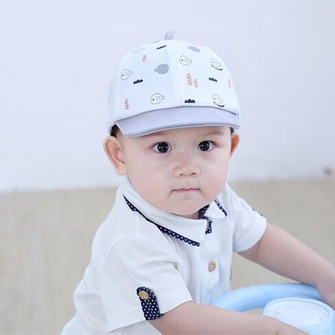 قبعة بيسبول للأطفال، قبعة للحماية من الشمس، قبعات للأطفال الرضع والأطفال الصغار من القطن قابلة للتعديل in Kuwait