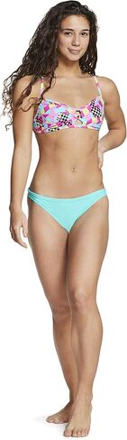 Speedo Women's Swimsuit Top Bikini Endurance Lite Tie Back Print in Saudi Arabia