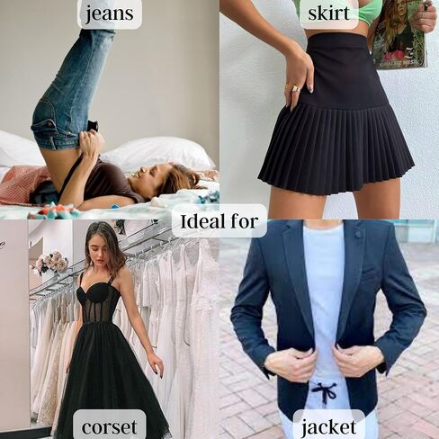 Lakesstory Metal Hooks & Eyes Closure Sewing Hooks Heavy Duty For Clothing Skirt Closures Sewing Hooks For Pants in Saudi Arabia