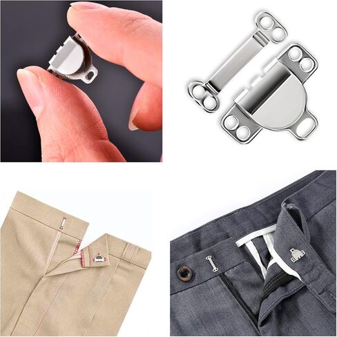 Lakesstory Metal Hooks & Eyes Closure Sewing Hooks Heavy Duty For Clothing Skirt Closures Sewing Hooks For Pants in Saudi Arabia