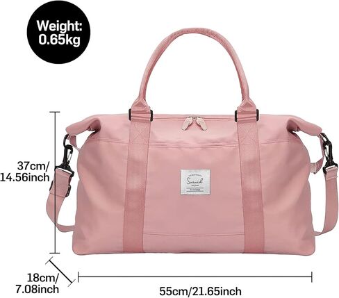 حقيبة سفر لليوجا من القماش الخشن مع حجرة للأحذية وحقيبة يد رياضية للصالة الرياضية مع جيب منفصل جاف ورطب لتدريب الرجال والنساء، حقيبة ليلية/عطلة نهاية الأسبوع in Kuwait