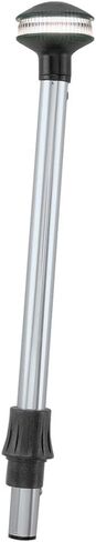 Perko 1440DP4CHR Inland-Series Reduced Glare White All-Round Pole Light - 36" Height, 0° Rake in Saudi Arabia