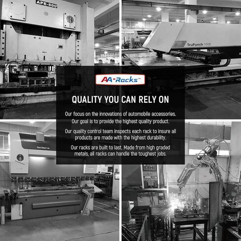 قضبان متقاطعة من الألومنيوم طراز AA-Racks طراز AX312 مناسبة لـ 2013-On NV200/ 2014-On Transit Connect/ 2013-2017 City Express، 3 Bar 50 بوصة - أبيض in Kuwait