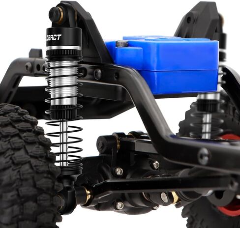 GLOBACT 59MM Aluminum RC Oil Shock Adjustable Front & Rear Shocks for TRX4M 1/18 RC Crawler Upgrade Accessories (Black) in Saudi Arabia