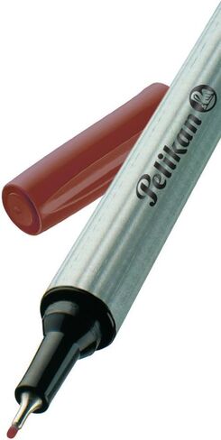 Pelikan Fineliner 96 Black Pens, 0.4mm Tip, Blister Packaging, Set of 3 (940601) in Saudi Arabia