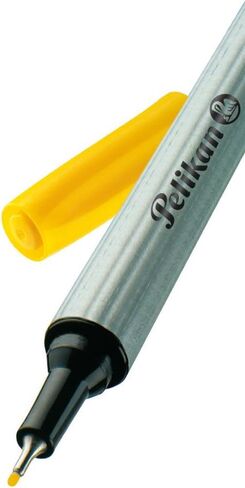 Pelikan Fineliner 96 Black Pens, 0.4mm Tip, Blister Packaging, Set of 3 (940601) in Saudi Arabia