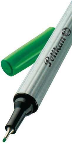 Pelikan Fineliner 96 Black Pens, 0.4mm Tip, Blister Packaging, Set of 3 (940601) in Saudi Arabia