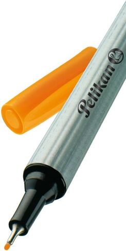 Pelikan Fineliner 96 Black Pens, 0.4mm Tip, Blister Packaging, Set of 3 (940601) in Saudi Arabia