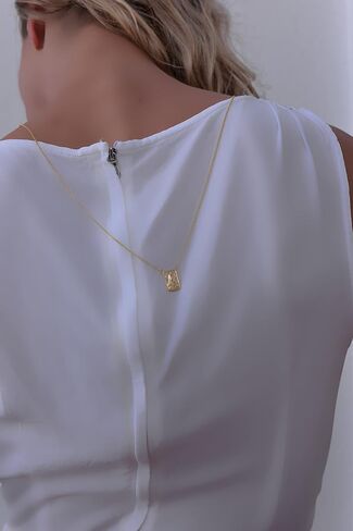 قلادة FRONAY Scapular، قلادة Escapulario مزدوجة الجوانب، مجوهرات دينية راقية، صنع في إيطاليا in Kuwait