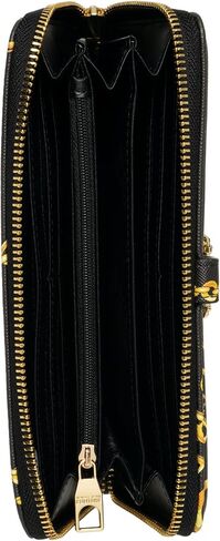 VERSACE JEANS COUTURE women wallet black - gold in Saudi Arabia