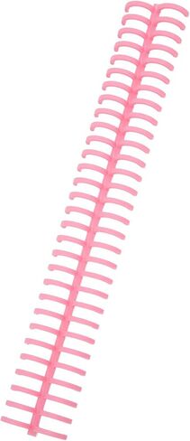 10Pcs Spiral Binding Coil 30 Holes 16mm Diameter Loose Leaf Binding Ring 130 Sheet Capacity Plastic Spines for Bind Paper(Black) in Saudi Arabia