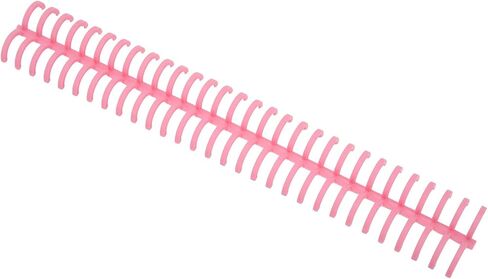 10Pcs Spiral Binding Coil 30 Holes 16mm Diameter Loose Leaf Binding Ring 130 Sheet Capacity Plastic Spines for Bind Paper(Black) in Saudi Arabia