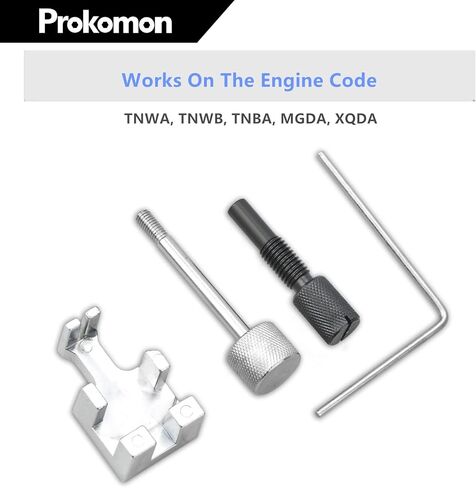 مجموعة أدوات قفل توقيت عمود الحدبات للمحرك Prokomon، متوافقة مع Jaguar Land Rover Evoque 2.0T Ford Focus 2.0 Ecoboost Ti-VCT Mondeo Focus، استبدال 303-1504 303-1595 in Kuwait