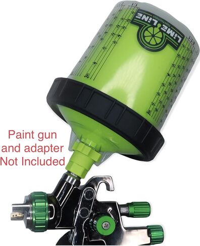 مجموعة أغطية وبطانات أكواب وبطانات لطلاء طلاء السيارات القابل للتصرف من لايم لاين، 600-300 مل (50 عبوة 20 أونصة) in Kuwait