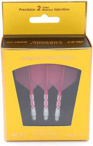 CUESOUL ROST T19 Integrated Dart Shaft and Flights 28mm Big Wing Shape-Say Goodbye to Falling Dart Flight in Saudi Arabia