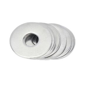 180pcs Stainless Steel Flat Washer Assortment Kit M2 M2.5 M3 M4 M5 M6 M8 M10 Plain Washers in Kuwait