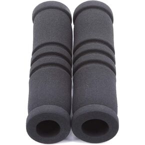 1 Pair Bicycle Handlebar Grip Bicycle Motorcycle Antis Super Light Soft Foam Sponge Handle Grip Cover Bike Grips Black Handlebar Grips in Kuwait