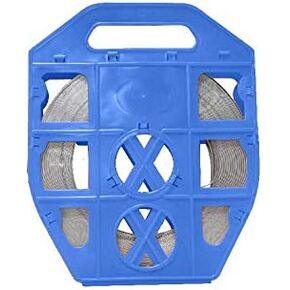 USA 304 شريط من الفولاذ المقاوم للصدأ 1/2 بوصة × 0.020 بوصة × 100 بوصة - موزع بلاستيكي أزرق (FTA530512735PB) in Kuwait