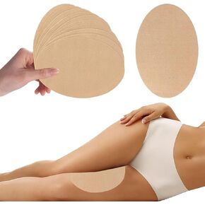 وسادات شريط احتكاك مضادة للاحتكاك، رقعة فخذ ذاتية اللصق تمنع الاحتكاك ومقاومة التآكل، وسادة لاصقة داخلية رفيعة قابلة للتنفس، 10 قطع in Kuwait