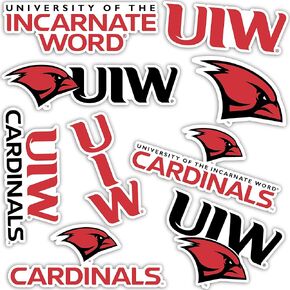 ملصق كلمة جامعة صبار الصحراء المتجسد UIW Cardinals شارات الفينيل زجاجة مياه للكمبيوتر المحمول سجل قصاصات السيارة T2 (النوع 2) in Kuwait