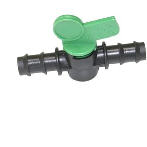 5 Pcs Valve with Double Barb Irrigation Water Flow Control Hose Connection Size 13mm Used to Homebrew Drip Irrigation System in Kuwait