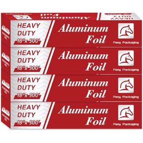 Heavy Duty Aluminum Foil Roll for Food 18 Inches 500 FT Heavy Duty Food Safe Foil Wrap in Kuwait