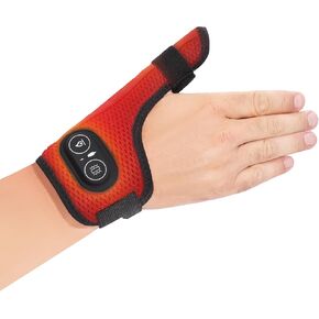 Cordless Wrist Heating Pad Massager, Heated Wrist Wrap, 3 Vibration and Heat Settings, Heated Hand Wrap for Arthritis, Carpal Tunnel Relief in Saudi Arabia