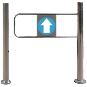 باب دخول شديد التحمل ذو اتجاه واحد باب وصول من الفولاذ المقاوم للصدأ لمحلات السوبر ماركت والمستودعات والحانات والمناطق ذات المناظر الخلابة درجة تجارية (يمين) 50 × 97 سم in Kuwait