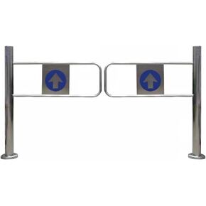 بوابة أمان متأرجحة مع إغلاق تلقائي، باب أحادي الاتجاه يفتح بزاوية 90 درجة لتعزيز الأمان في محلات السوبر ماركت والمستودعات والمكتبات والمصانع والمدارس in Kuwait