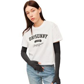 OHYOGA Sun Protection Sleeves UV Protection Cooling with Thumb Hole Cycling Outdoor Sports YLA3M201 in Kuwait