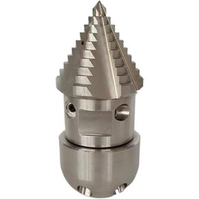 فوهة تنظيف المجاري من الفولاذ المقاوم للصدأ مقاس 1 بوصة فوهة دوارة أنثى 100-250LPM (100LPM) in Kuwait