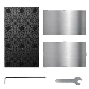 منصة طباعة مغناطيسية مطورة، قطعتان من ألواح الصلب الزنبركية، لوحة بناء مرنة ومنصة طباعة أساسية واحدة لطابعة ELEGOO Saturn 4 / Saturn 4 Ultra ثلاثية الأبعاد 224 × 129 مم in Kuwait