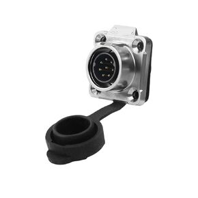 LP-16 موصل 8 دبوس أنثى ذكر صندوق شفة معدني تركيب مقبس الطيران (تركيب عكسي شفة) in Kuwait