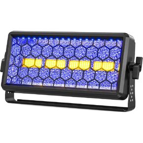 150W Retro Stage Lights 4PCS COB 36 RGB LED for Monochrome/Mixed Colors DMX Power Input/Output Uplighting for Stage, Theater, Concert, Wedding, Performance, Halloween in Saudi Arabia