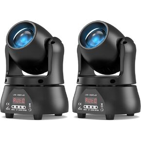 U'King 40W LED ضوء متحرك رئيسي RGBW شعاع إضاءة أضواء المسرح مع صوت DMX وضع تلقائي مفعل لحفلات الزفاف فكرة عرض الفرقة الحية الكنيسة in Kuwait