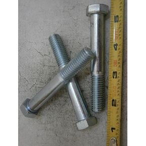 New Pack of Hex Cap Bolts 1/2-13 x 3-1/2" Long Grade 2 Steel Zinc Plated Lot of 3#5886 Multi-Purpose Comprehensive Hardware Fastener Assortment Kit WnyNEH03937 in Kuwait