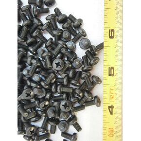 New Pack of Machine Screws M4 x 8 Phillips Pan Head Steel Black Oxide Lot of 50#3251 Multi-Purpose Comprehensive Hardware Fastener Assortment Kit WnyNEH04793 in Kuwait
