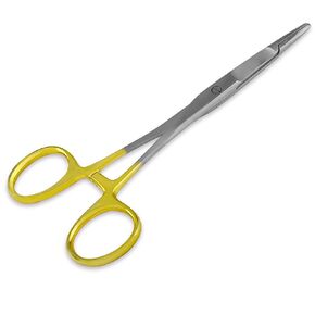 حامل إبرة Olsen Hegar مع طلاء تيتانيوم متعدد الألوان/قوس قزح - سائق إبرة عالي الجودة مع مقص لحواف القطع وآلية القفل (قوس قزح، 6.5 بوصة) in Kuwait