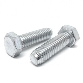(400 قطعة) M12-1.75x35 فئة 8.8 براغي سداسية ذات غطاء زنك شفاف in Kuwait