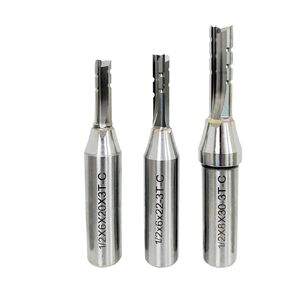 3 Flutes Straight Cutting Bit 12.7mm Fast Slotting Cutting Carbide Alloy Woodworking Router Bit(12.7x6x28) in Kuwait