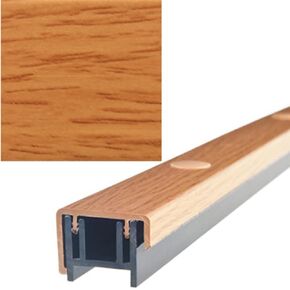 3'0 Basic Composite Adjustable Sill Cap for a Therma-Tru Door - Durable, Rot-Resistant, Wood-Grained Texture (Light Wood Composite) in Kuwait
