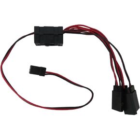 Upgraded 4-way LED Light On/off Controller Switch Y Cable for 1/10 TRX-4 SCX10 RC Crawler in Saudi Arabia