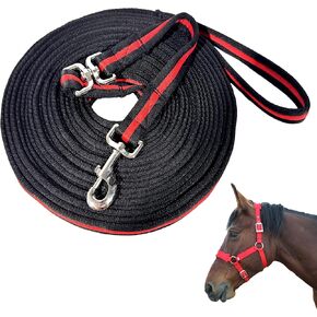 Lunge Line for Horse, Premium Equine Lunge Line with Swivel Bolt Snap for Accurate Equestrian Training, Competition, and Daily Use, 26 ft (8 Meters) in Kuwait