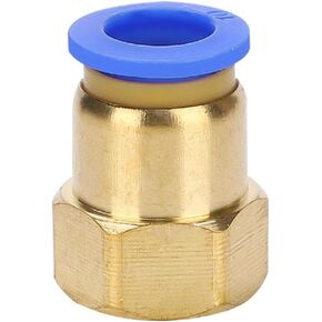 مكونات هوائية موصل سريع خيط داخلي نحاسي مستقيم أنابيب هواء المقابس PCF6-01/8-02/10-03/12-04 1 قطعة (PCF8-04) in Kuwait