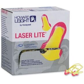 سدادات أذن Howard Leight Laser Lite - سلكية (100 زوج لكل صندوق توزيع) (صندوق توزيع واحد) - AB-266-2-82 in Kuwait