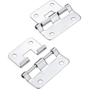 2Pcs 58 * 51mm Detachable Hinge Separation Support Toolbox Cabinet Furniture Decor in Kuwait