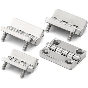 مفصلات أبواب خشبية بمفصلات من الفولاذ المقاوم للصدأ 180 درجة 304 للأبواب الثقيلة قطعة واحدة in Kuwait