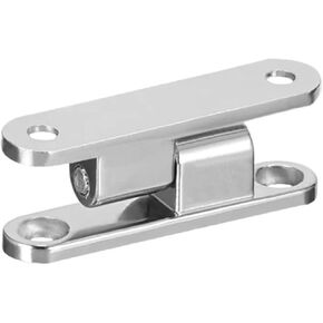 36mm Long Cupboard Zinc Alloy 90 Degree Detachable Door Hinge Silver Tone 3Pcs in Kuwait