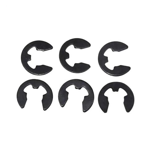 550 قطعة E كليب المفاجئة بحلقة إحكام غسالة 65Mn الأسود الصلب رمح الخارجية الاحتفاظ حلقة غسالة ل رمح M1.5 M2 M2.5 M3 M3.5 M4 M5 M6 in Saudi Arabia